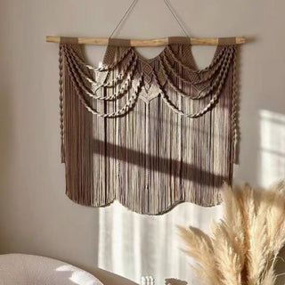 Cascade Boho Macrame Wall Art