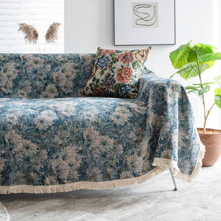 Classic Floral Elegance Sofa Cover