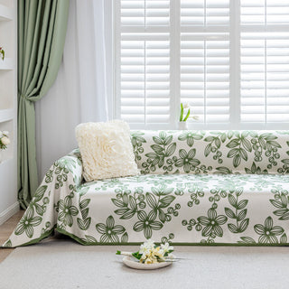 Cooling Floral Chic Sofa / Couch Cover