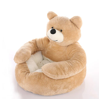 Cute Detachable Cuddle Bear Cat Bed