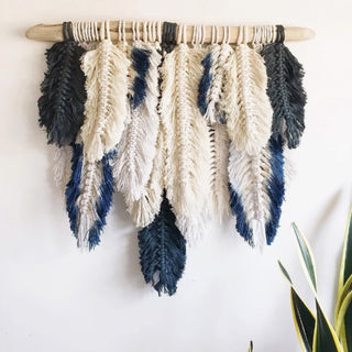 Ethereal Feather Wall Tapestry