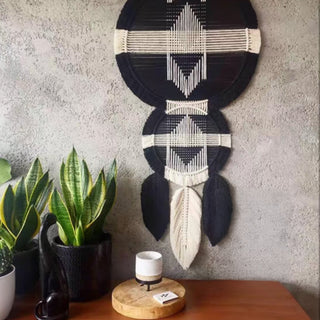 Geometric Harmony Wall Hanging