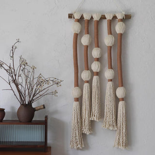 Handmade Boho Tassel Wall Hanging