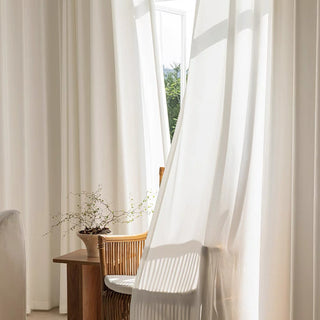 Herringbone Whisper Weave Curtain