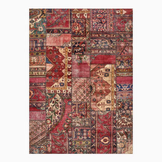 Machine Washable Rug Persian-Inspired Luxury Bedroom Rug