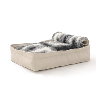 Multifunctional Faux Lambswool & Leather Dog & Cat Nest Dog Bed