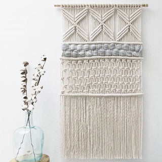 Nordic Knots Macrame Wall Tapestry