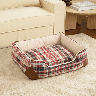 Rustic Rouge Pet Bed