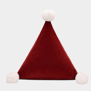 Santa Hat Triangle Pillow