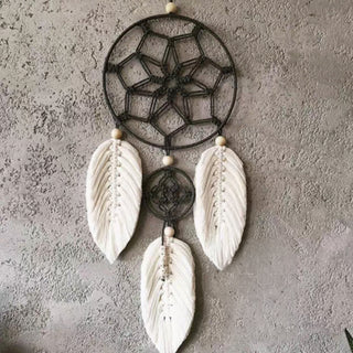 Snowflake Feather Dream Catcher