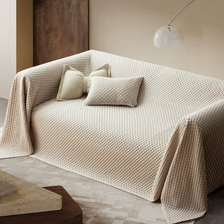 Textured Knit Sofa/Couch Cover