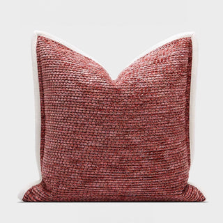 Textured Rose Pillow Cover