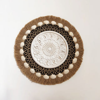 Tide Shell Mandala Weave Wall Art