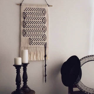 Woven Charm Macrame Wall Hanging