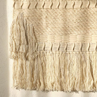 Woven Fringe Wall Tapestry