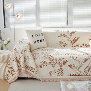 Cozy Winter Botanicals Sofa/Couch Cover