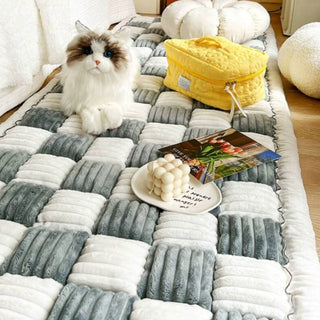 Large Plaid Square Dog & Cat Dog Mat Bed Couch Cover