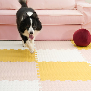 Leaf Patterned Patchwork Play Mat