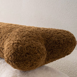 Plush Dog Bone-Shaped Pillow in Soft Hypoallergenic Fabric Perfect for Pet Lovers