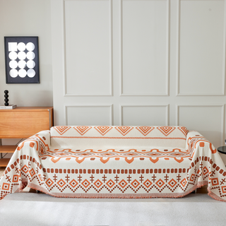 Geometric Boho Sofa Cover