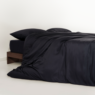 FURRFREE Bamboo Duvet Cover Set - Pet Hair Repellent for Dogs/Cats Family