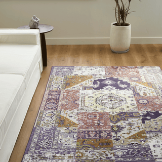 Waterproof Classic Collage Persian Plush Rug