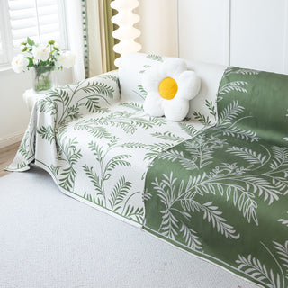 Cooling Botanical Bliss Sofa / Couch Cover - Final Sale