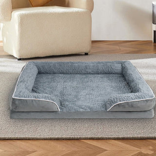 Detachable Waterproof Full Surround Support Orthopedic Dog Bed