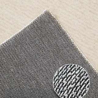 Easy Clean Rug Peaceful Geometry Spillproof Pet-Friendly Minimalist Living Room Area Rug