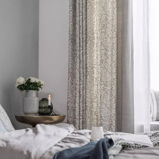 Elegant Leaf Curtain