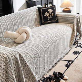 Herringbone Pattern Sofa Cover