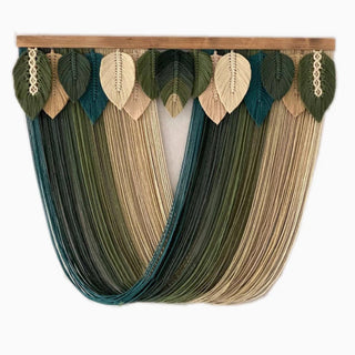 Leafy Macrame Wall Hanging