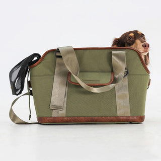 Lightweight Contrast Color Waterproof Multi-Function Pet Travel Tote Bag