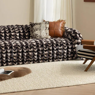 Luxe Warmth Faux Fur Sofa/Couch Cover