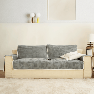 Plush Elegance Sofa Cover - Final Sale