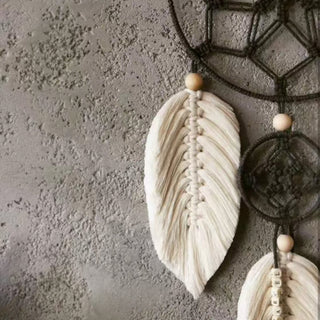 Snowflake Feather Dream Catcher