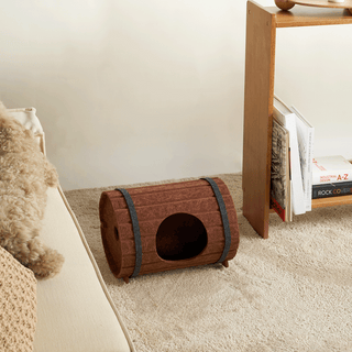 Snuggle Burrow Felt Cat Cave