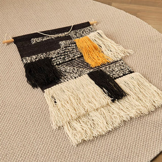 Woven Bohemian Fringe Wall Hanging