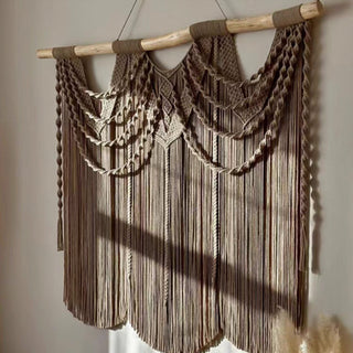 Cascade Boho Macrame Wall Art