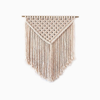 Diamond Fringe Macrame Wall Tapestry