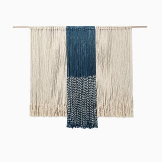 Indigo Cascade Wall Tapestry