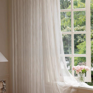 Lightweight Sheer Textured Curtain