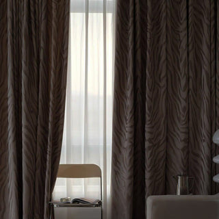 Modern Zebra Pattern Curtain