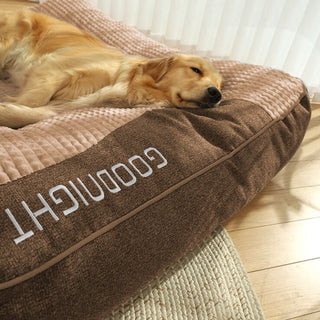 PawHaven Orthopedic Lounger: Premium Comfort Dog Bed