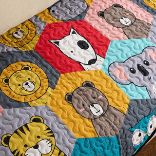 Pawsome Puzzle Cotton Sofa Cover