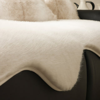 Ultra-Soft Scandinavian Fluffy Sofa/Couch Cover