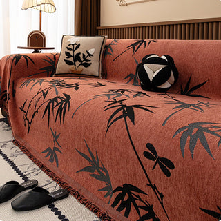 Bamboo Grove Artisanal Sofa Cover