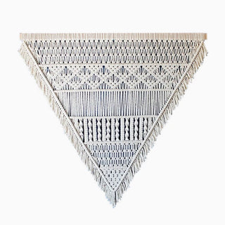 Bohemian Triangle Macrame Wall Hanging