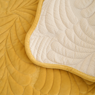 Cotton Leaf Sofa Cover