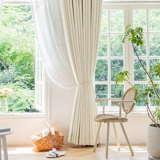 Elegant Textured SunShield Curtain